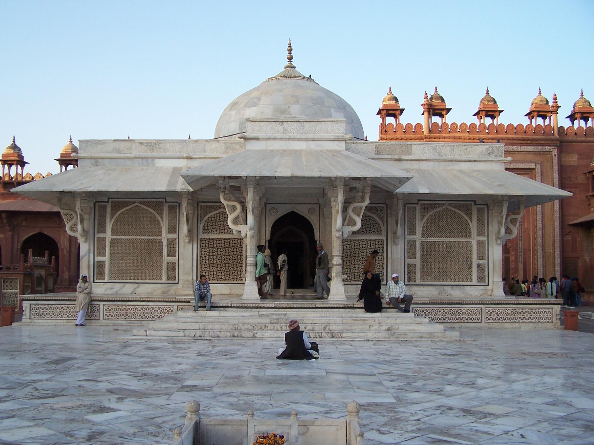 सलीम चिश्ती की दरगाह फ़तेहपुर सीकरी उत्तर प्रदेश भारत eduat10 Dargah of Salim Chishti Fatehpur Sikri Uttar Pradesh India eduat10